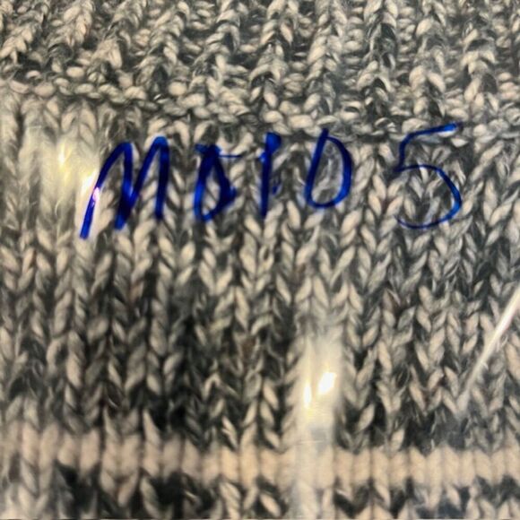 See By Chloe Wool Blend Nightfall Green Striped Half Slv Knit Sweater Size Small - Picture 11 of 11